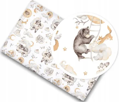 Produktbild von Babymam Spannbettlaken für Wiege 90x40 cm 100% Baumwolle