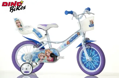 Produktbild von DINO Bikes - Kinderfahrrad 14"" Snow Queen 2022