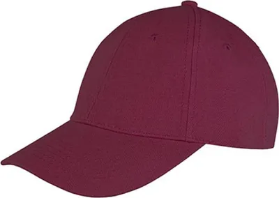 Produktbild von Result Headwear RC081X | Memphis 6-Panel Cap / Kappe / Mütze / Hut - Farbe: Burgundy - Größe: One Size