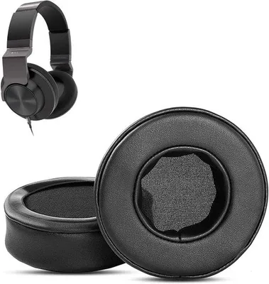 Productafbeelding van Oorkussens compatibel met AKG K545 K845BT K540 koptelefoon, vervangende oorkussens van proteïneleer en memoryfoam