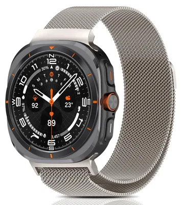 Obrázek produktu pro Nastavitelný náramek z nerezové oceli s pletenou strukturou pro hodinky Samsung Galaxy Watch Ultra 47mm