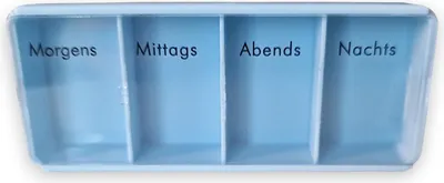 Produktbild von Lifemed Tablettenbox - Tagesübersicht