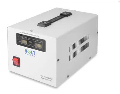 Obrázek produktu pro Stabilizátor napětí VOLT AVR PRO 2000 (2000VA) 5AVRZP2000 3% servomotor