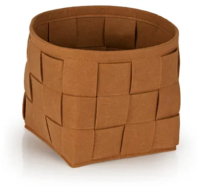 Obrázek produktu pro N8WERK Plstěný úložný koš S - 24 x 24 x 24 cm - rezavý