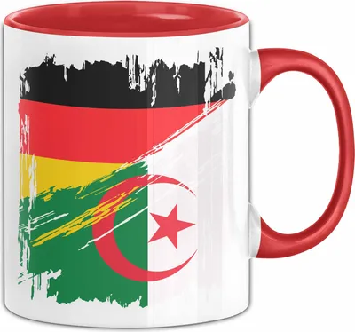 Produktbild von Pakistan Deutschland Flagge Halb Deutscher Halb Pakistaner Fußball Germany 2024 Europa Pakistan (Rot)