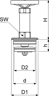 Produktbild von Js Fettkammer-Ot F.freistromvent. Din3502,N.st.sp.,Dn80,3",Epdm