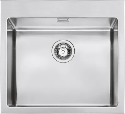 Produktbild von Smeg VQR50RS, Quadratisch, Edelstahl, Edelstahl, 1 Bowling, Quadratisch, 501 x 401 mm