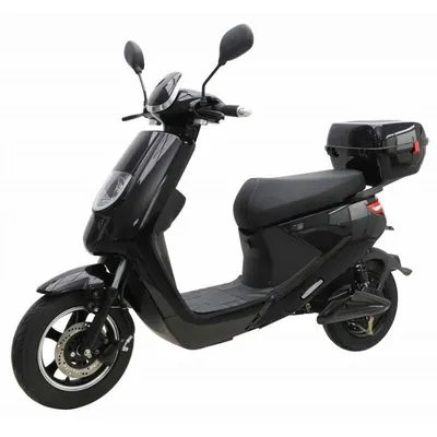 Produktbild von Elektroroller “X1”, 25 km/h, 500 Watt, herausnehmbarer 48V/12Ah Lithium-Akku (5kg), Straßenzulassung: Österreich, Schweiz, Elektro Roller, E-Roller, 40 km RW, City-Scooter, Produktvideo
