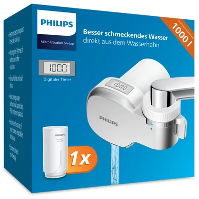 Produktbild von Philips Water Ontap Filter AWP3705P1/10 MICROFILTRATION mit DIGITALEM DISPLAY, 1