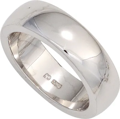 Produktbild von JOBO Damen Ring 925 Sterling Silber rhodiniert Silberring Größe 52