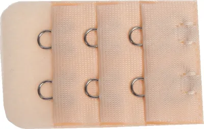 Produktbild von Praktische 2er BH Verschluss Verlängerung Beige
