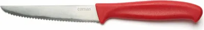Produktbild von Comas Steakmesser Puntillas Red, Fleischmesser, Edelstahl, Kunststoff, Rot, 23 cm, 7535