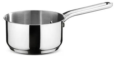 Soeppan Edelstahl 18/10, grau, 14 cm, 1,3 L, induktionsgeeignet