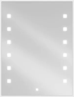 Immagine prodotto di Mexen Ner specchio da bagno retroilluminato 60 x 80 cm, LED 6000K, antiappannamento - 9809-060-080-611-00