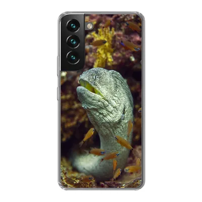 Produktbild von MuchoWow® Handyhülle Schutzhülle Hülle für Samsung Galaxy S22 Fische - Korallen - Ozean Silikon Softcase Handy Hülle - Mobiltelefonhülle