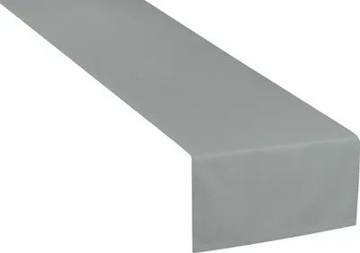 Produktbild von TOM TAILOR Blickdichter Tischläufer DOVE Grau 50 x 150 cm