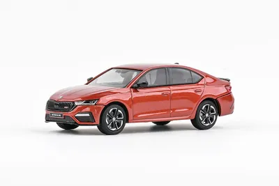 Immagine prodotto di Skoda Octavia IV RS (2020) - Rosso cannella metallizzato ABREX 1:43
