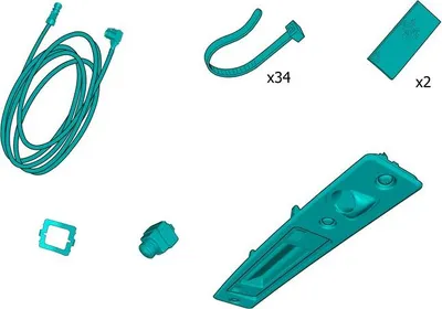 Produktbild von VOLVO S60 III Rückfahrkamera-Kit OE 32333582