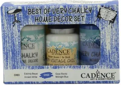 Produktbild von Cadence Kreidefarbe Möbelset - Best of Very Chalky Mitternachtsblau