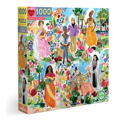 Obrázek produktu pro EEBOO Čtvercové puzzle Zahrada básníků 1000 dílků