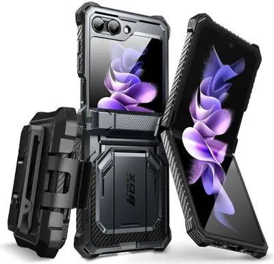 Obrázok produktu pre i-Blason Armorbox GXY23ZP5GABSPBK, Ochranný obal, Samsung, Galaxy Z Flip5, 17 cm (6.7"), Čierna