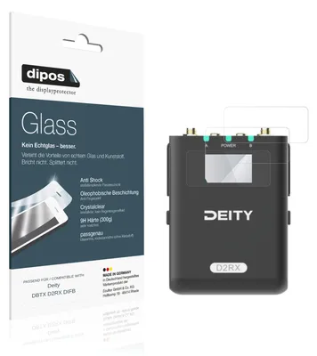 Immagine prodotto di 2x Pellicola Protettiva per Deity DBTX D2RX DIFB Protezione Vetro Flessibile 9H dipos