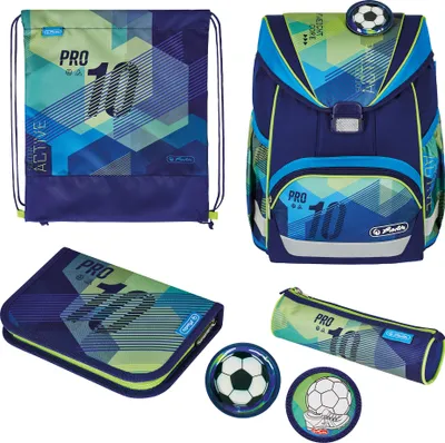 Produktbild von herlitz Schulranzen UltraLight Plus Green Goal