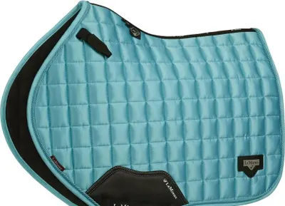 Immagine prodotto di LeMieux Loire Classic Satin Jumping Saddle Pad CC Square Azure, Taglia:L