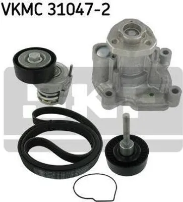 Produktbild von SKF Wasserpumpe + Keilrippenriemensatz für Audi Seat Skoda VW