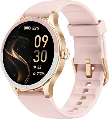 Produktbild von TOOBUR Damen Smartwatch 1,27" HD Display, Bluetooth Anrufe, 100+ Sportmodi, IP68 Wasserdicht, Pulsuhr, Schlafmonitor, kompatibel Android & iOS