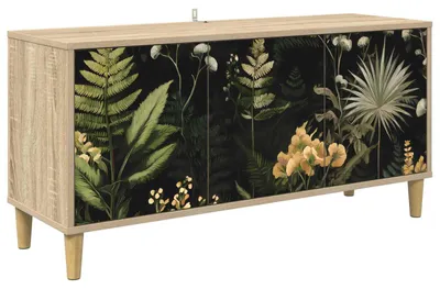 Produktbild von vidaXL TV-Schrank RHENEN 102 x 33 x 50 cm Sonoma Holzwerkstoff