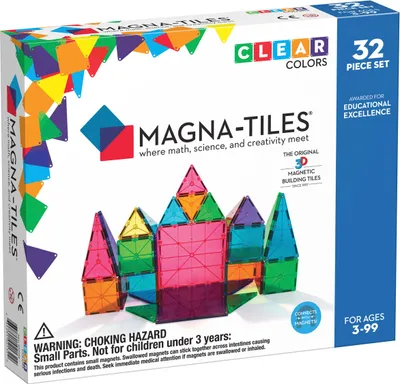 Produktbild von Magna-Tiles 02132, Bausatz, 3 Jahr(e), 32 Stück(e)