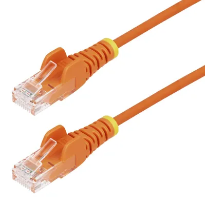 Image de StarTech.com N6PAT250CMORS Câble réseau Orange 2,5 m Cat6 U/UTP (UTP)
