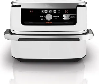 Image de Friteuse sans huile Ninja Foodi Flex AF500EUWH, 10.4L, 7 programmes, 2470W, Blanc