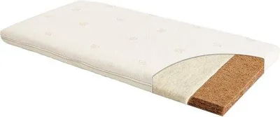 Produktbild von Famanu Matratze für Wiege mit biologischer Baumwollhülle - 70 x 37 cm