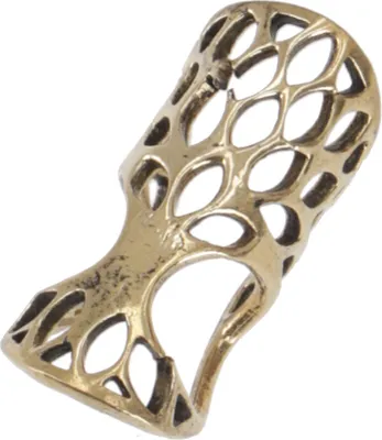 Produktbild von Dreadlockschmuck, Dreadlock Perle - Modell 6, Gold, Metall, Haarspangen, Haarschmuck