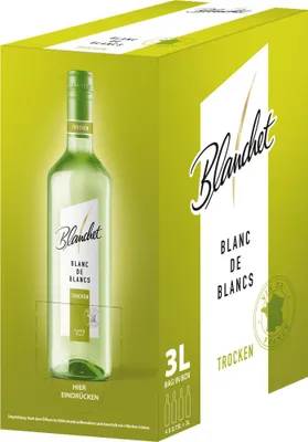 Produktbild von Blanchet Blanc de Blancs 3,0l BiB - Rotkäppchen