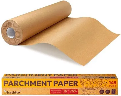 Produktbild von Perkamentpapierrol, 38,1 cm x 35,1 m, Antiaanbak und Extra Lang Perkamentpapier mit Rollschneider für Backformen