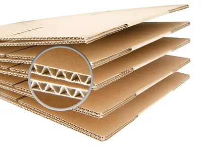 Produktbild von Kartonverpackung, Klappkarton, 5VV, 190 x 190 x 245 mm