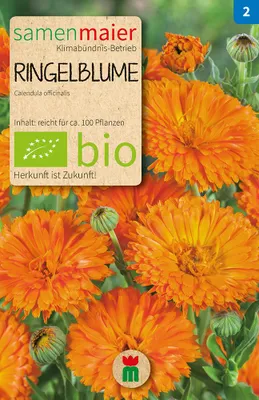 Artikelbild 1 von 'BIO Ringelblume orange' aus der Kategorie Ringelblumensamen
