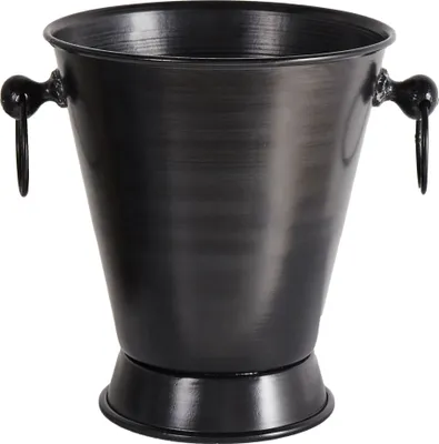 Produktbild von BELIANI Sektkühler Silber Aluminium mit 2 praktischen Griffen Glamour Look Barzubehör Accessoires Küche Haushalt und Wohnen Weinkühler Flaschenkühler