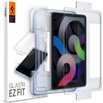Immagine prodotto di Spigen EZ FIT GLAS.tR, Pellicola protettiva trasparente per schermo, 27,9 cm (11"), 9H, vetro temperato, 1 pezzo