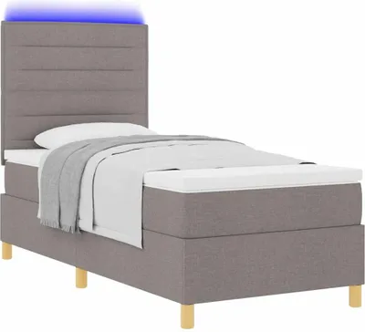 Immagine prodotto di Letto a Sorgente LED con materasso Talpa 100 x 200 cm Tessuto