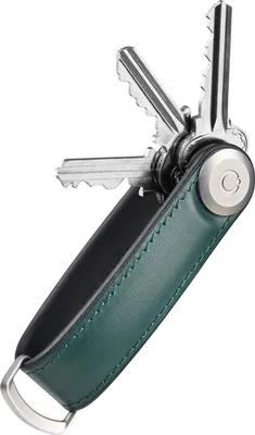 Obrázek produktu pro ORBITKEY Organizér na klíče Leather 2.0 - Borovicově zelený