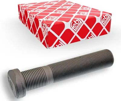 Produktbild von FEBI BILSTEIN Radbolzen 29943 Hinten passend für MERCEDES-BENZ T2/L 120mm Stahl 0,358kg