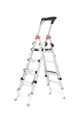 Obrázok produktu pre HAILO Hliníkový teleskopický rebrík TL100 TopLine 3 až 5 stupňov