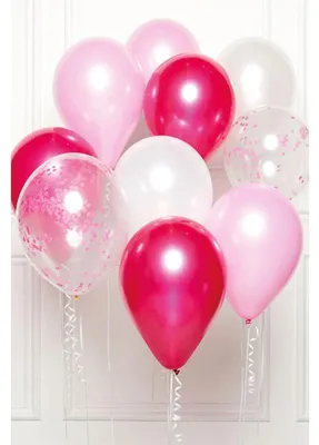 Produktbild von Amscan 9907427, Spielzeugballon, Latex, Pink, 27 cm, 1 Stück(e)