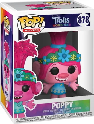Produktbild von Dreamworks Trolls World Tour - Poppy 878 - Funko Pop! - Vinyl Figur