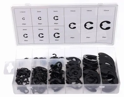 Produktbild von E-Clips Sicherungsring-Montagesatz 300 Stück KD10484