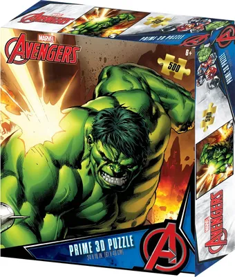 Produktbild von Prime 3D Hulk - Prime 3D Puzzle (500)